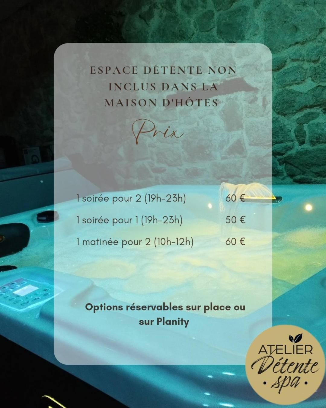 L'Atelier Detente Et Spa Caudrot エクステリア 写真